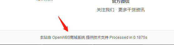 怎么刪除網(wǎng)頁底部的OpenWBS技術(shù)支持信息？